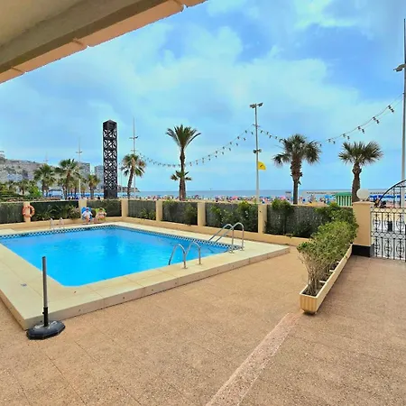 Apartament Primera Linea De Playa- First Line Benidorm